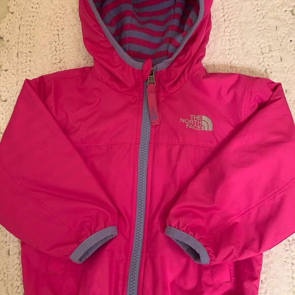 The North Face Baby girl reversible jacket - Picture 4 of 6